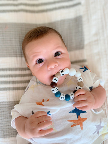 ICY Blue | Personalized Teether