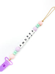 Bella  | Personalized Pacifier Clip