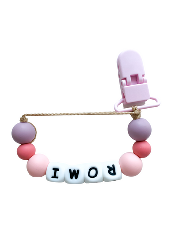Personalized binky deals clip