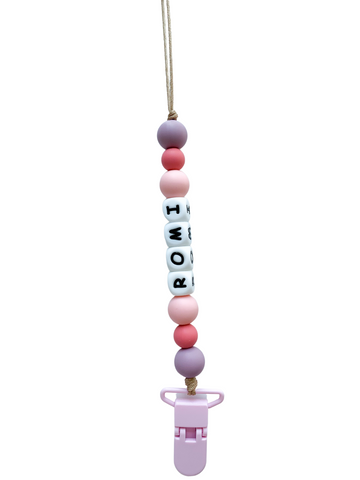 Mila | Personalized Pacifier Clip