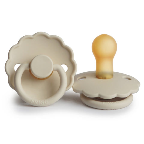 Cream | FRIGG Daisy Pacifier